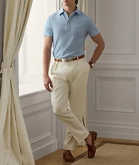 Slim-Fit Washed Piqué Polo