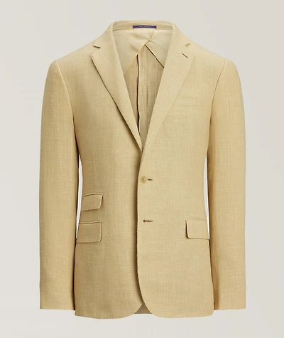 Kent Linen-Silk Suit Jacket