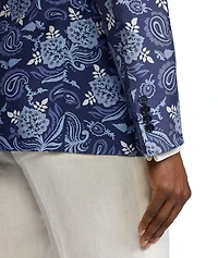 Maiori Choppa Paisley Silk Sport Jacket