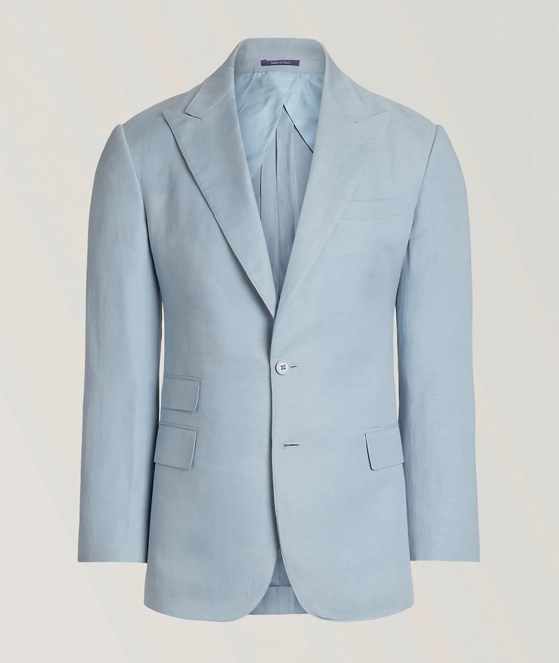 Kent Silk-Linen Suit Jacket