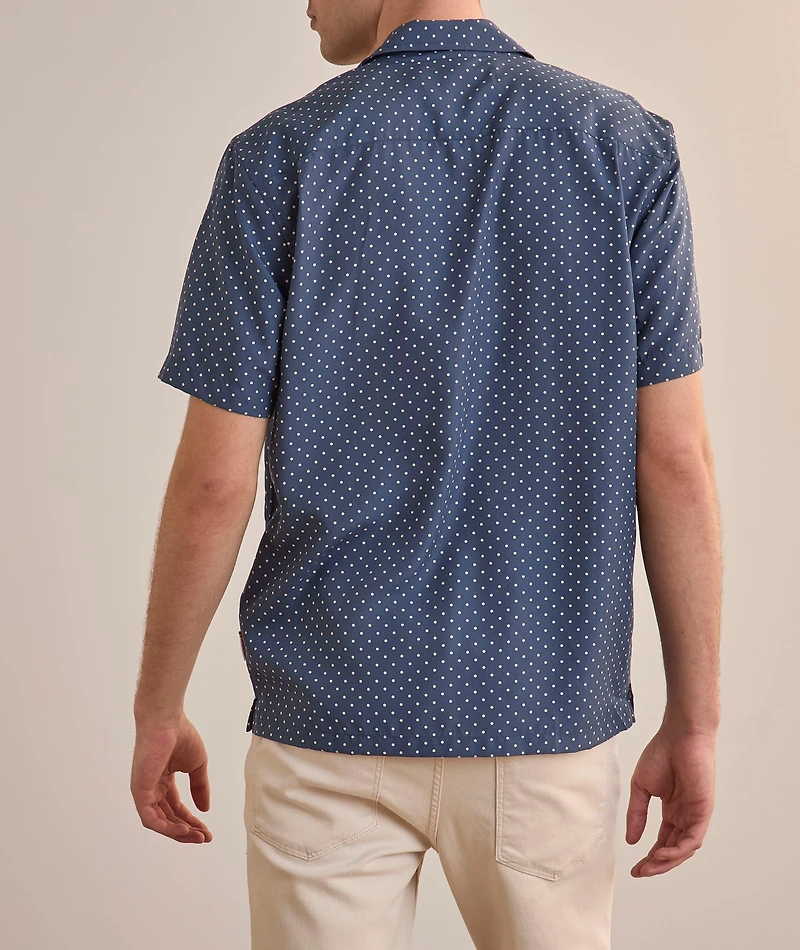 Polka Dot Lyocell Shirt