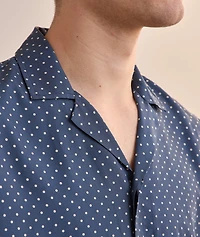 Polka Dot Lyocell Shirt