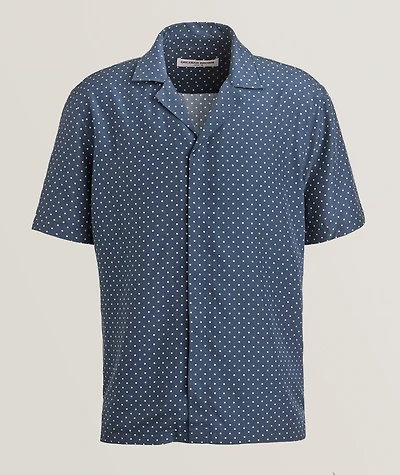 Polka Dot Lyocell Shirt