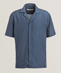 Polka Dot Lyocell Shirt