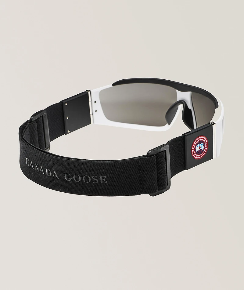 Summit Mirrored Rectangular Sunglasses 