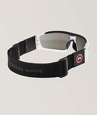 Summit Mirrored Rectangular Sunglasses 