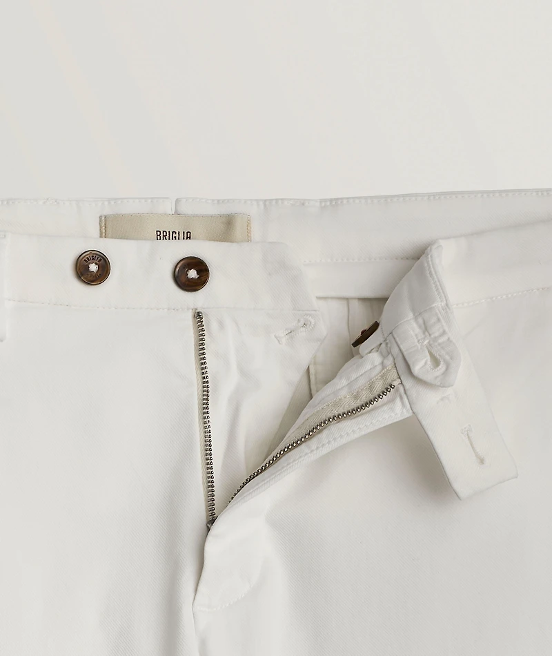 Cotton-Lyocell Blend Stretch Chinos