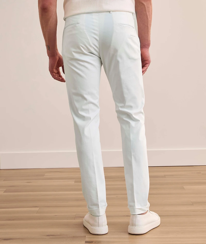 Cotton-Lyocell Blend Stretch Chinos