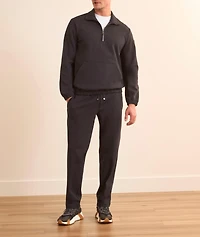 Faded Logo Motif Crewneck T-Shirt