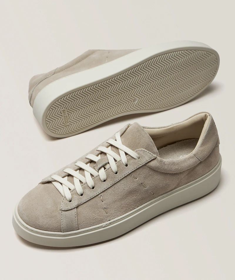Suede Tennis Sneakers