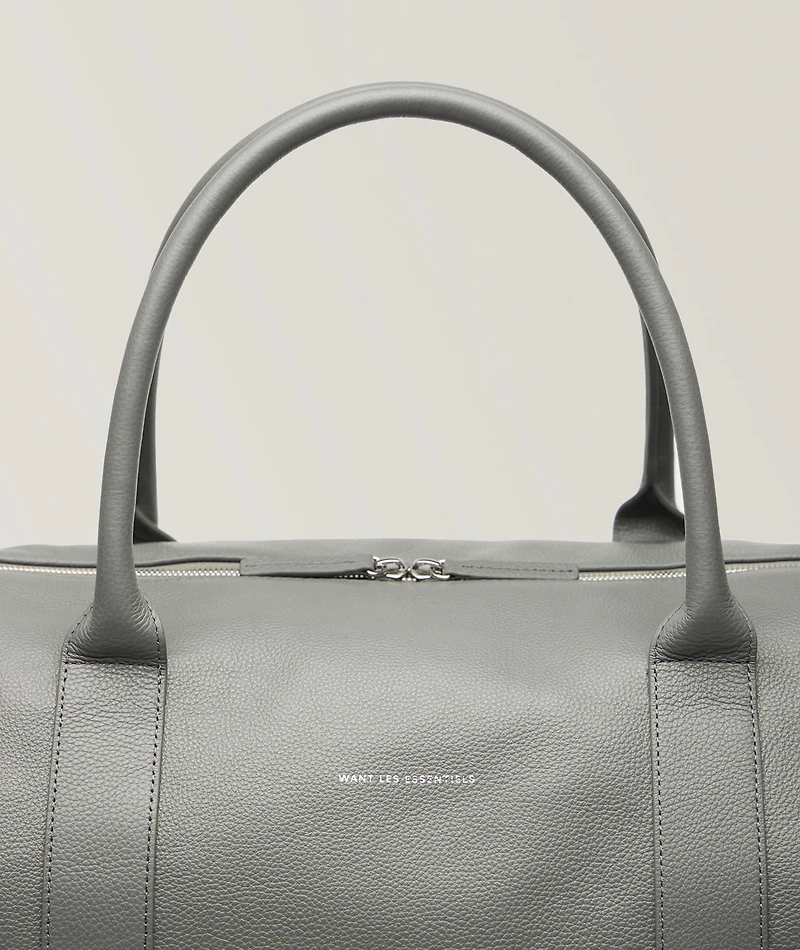 Kelowna Pebble-Grain Leather Duffle Bag