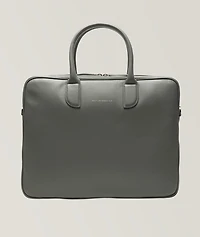 Lesage Pebble-Grained Leather Briefcase 