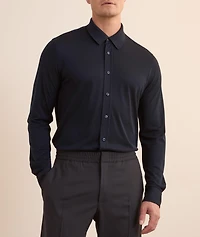 Silk Piqué Shirt