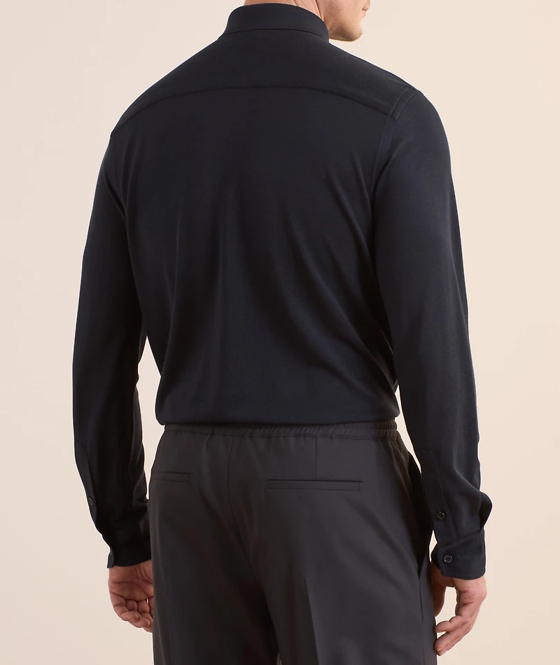 Silk Piqué Shirt