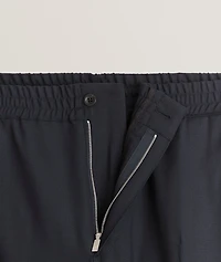 Stretch-Wool Joggers