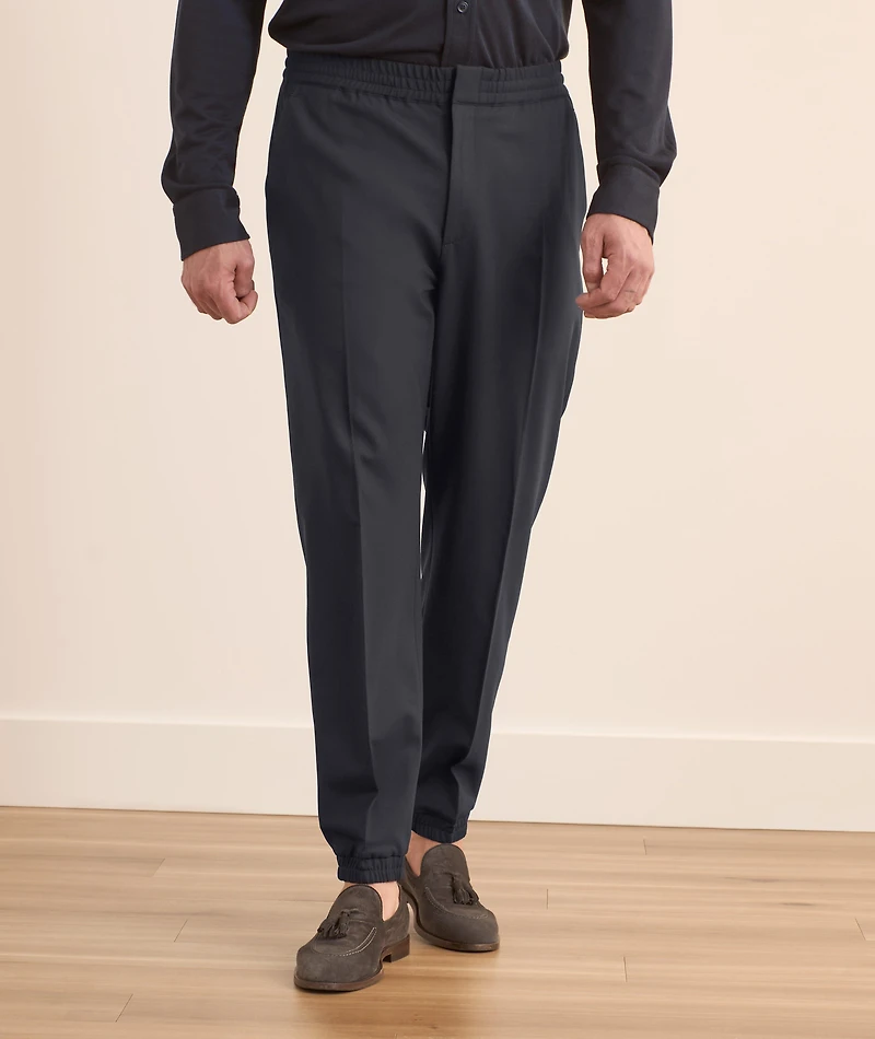 Stretch-Wool Joggers