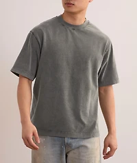 Garment-Dyed Cotton Logo T-Shirt