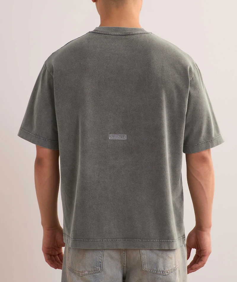 Garment-Dyed Cotton Logo T-Shirt