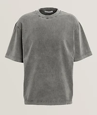 Garment-Dyed Cotton Logo T-Shirt