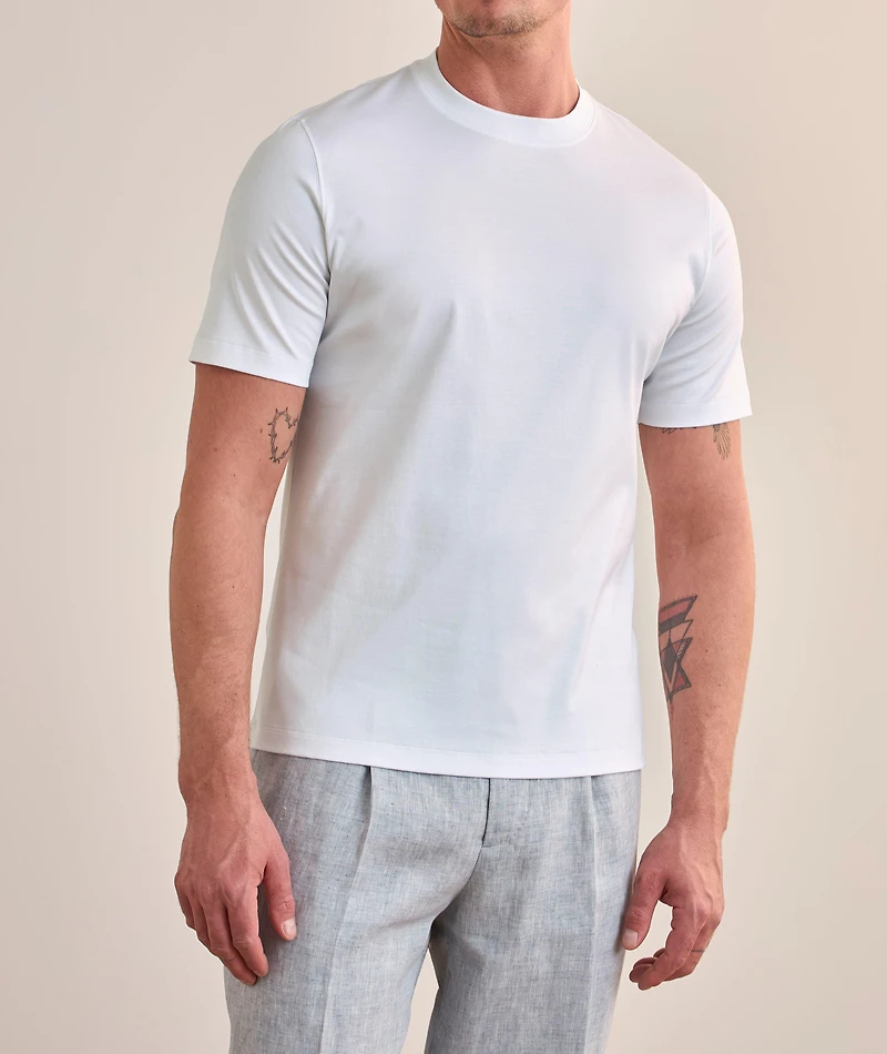 Cotton Crewneck T-Shirt