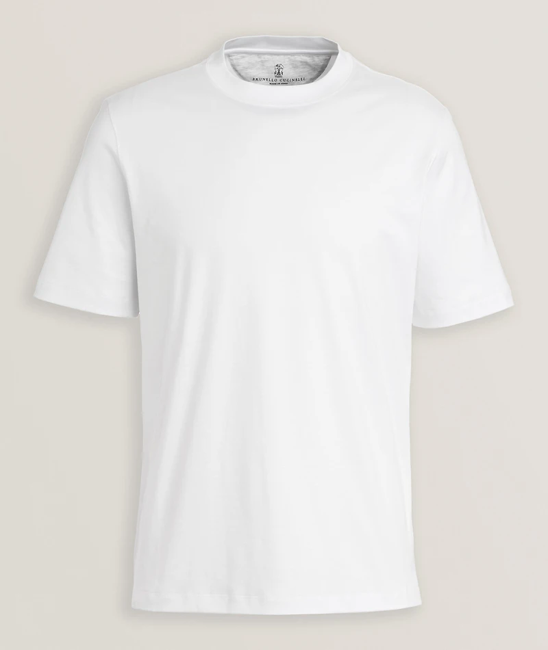Cotton Crewneck T-Shirt