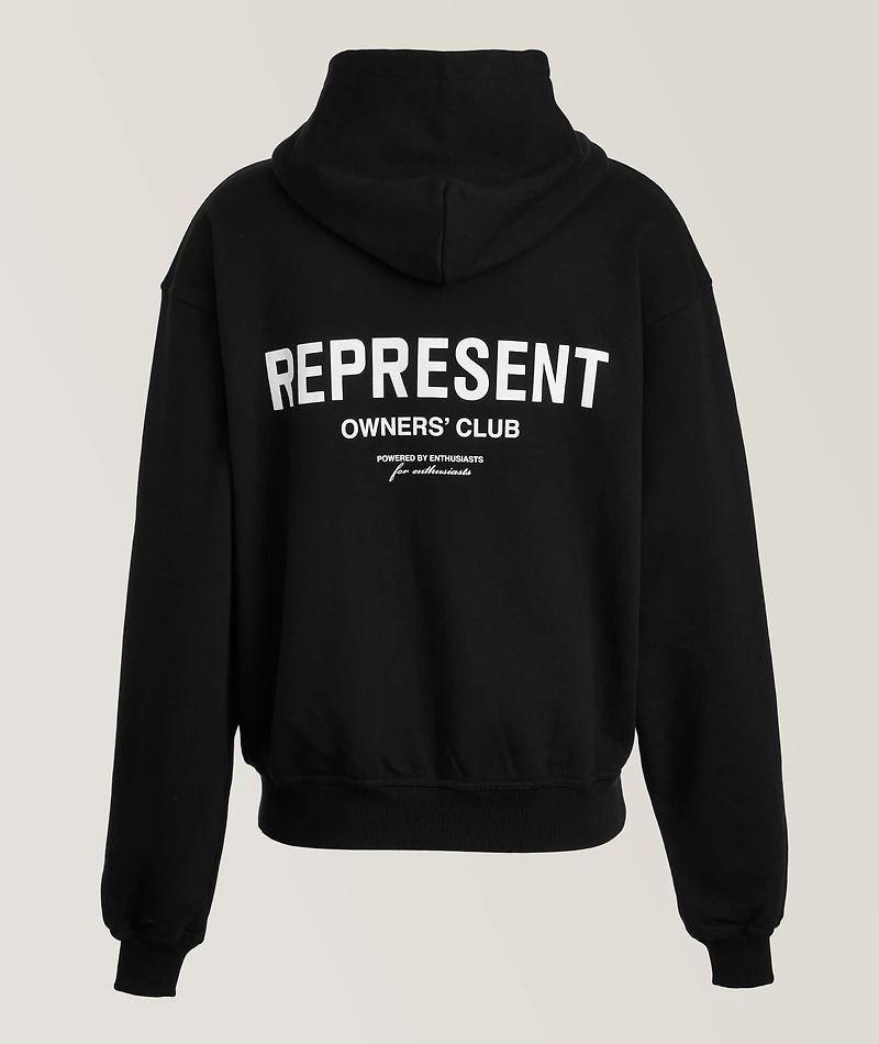 Owners' Club Zip-Up Hooded Sweatshirt