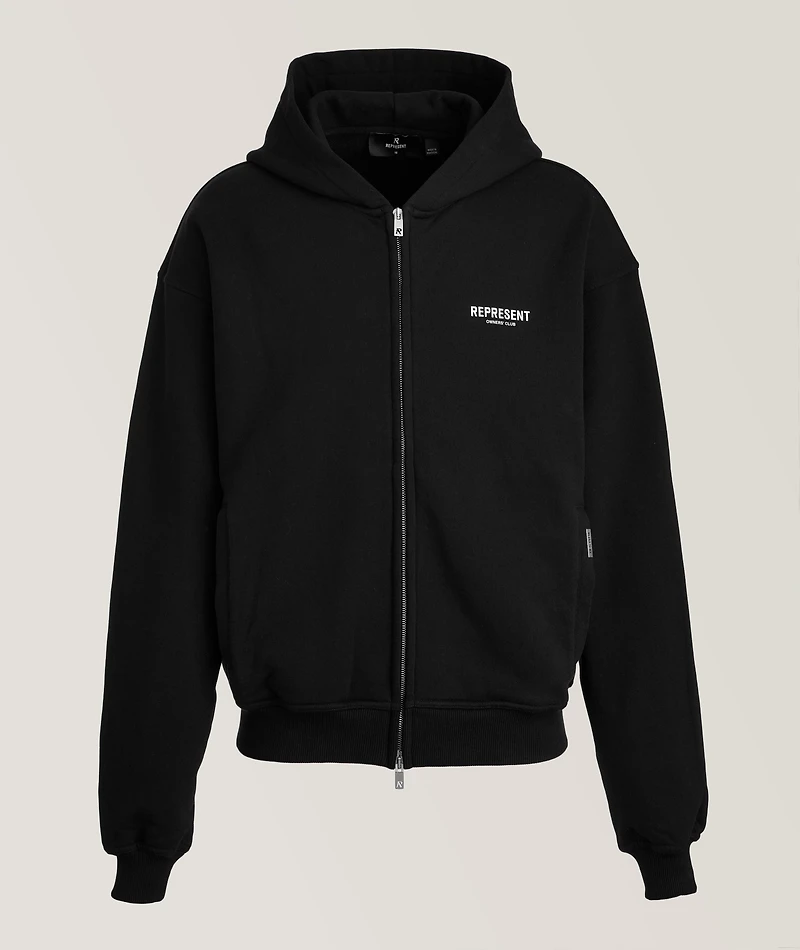 Owners' Club Zip-Up Hooded Sweatshirt