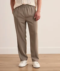 Pleated Initial Track Pants