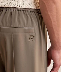Pleated Initial Track Pants