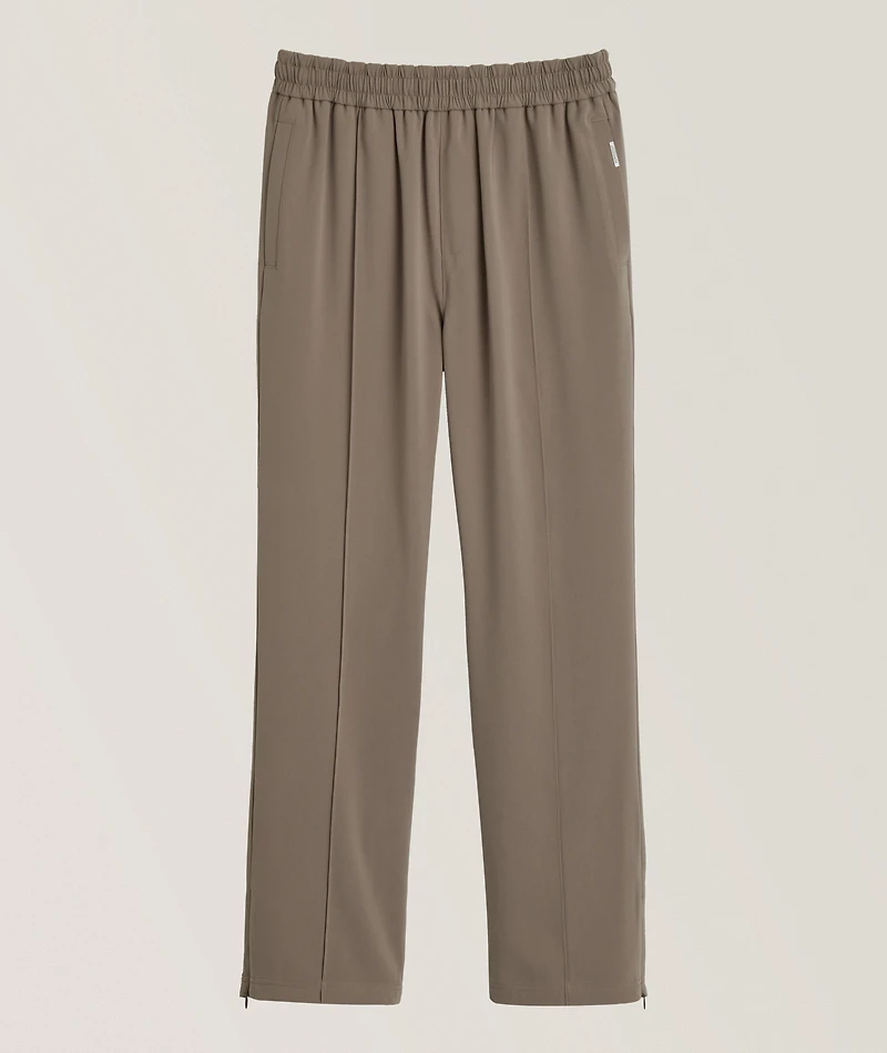 Pleated Initial Track Pants
