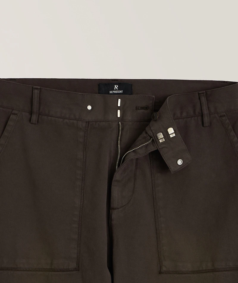 Stretch-Cotton Workshop Pants