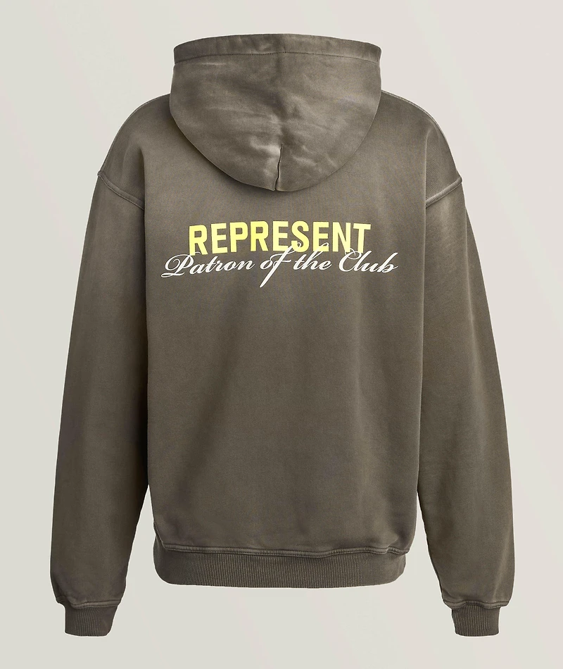 Patron Of The Club Hooded Sweatshirt