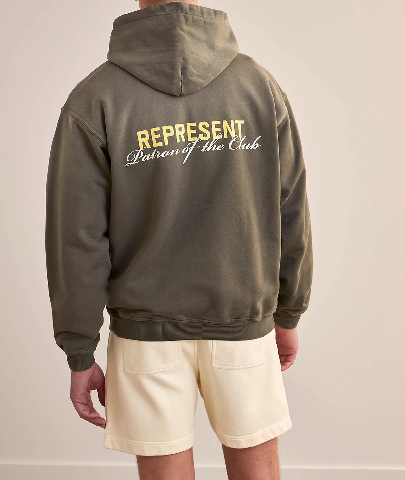 Patron Of The Club Hooded Sweatshirt