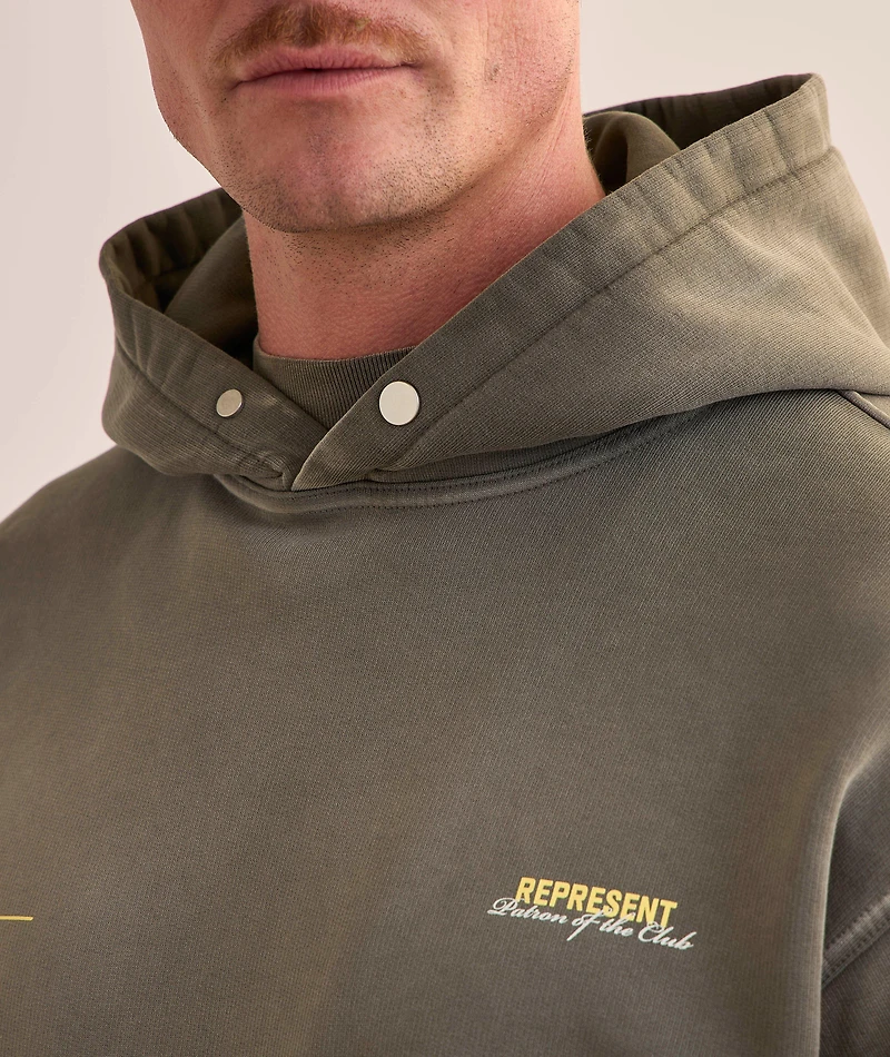 Patron Of The Club Hooded Sweatshirt