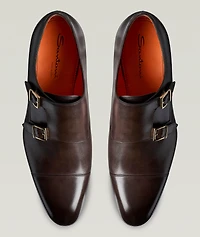 Carter Leather Monkstraps