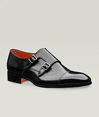Carter Leather Monkstraps