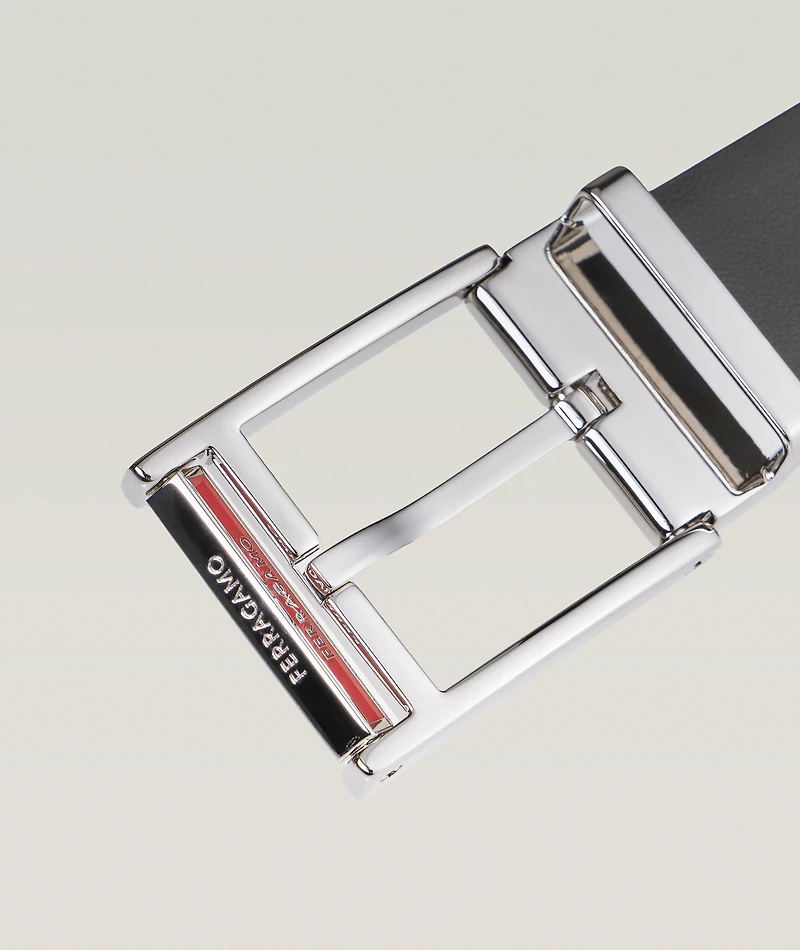 Reversible Leather Belt 