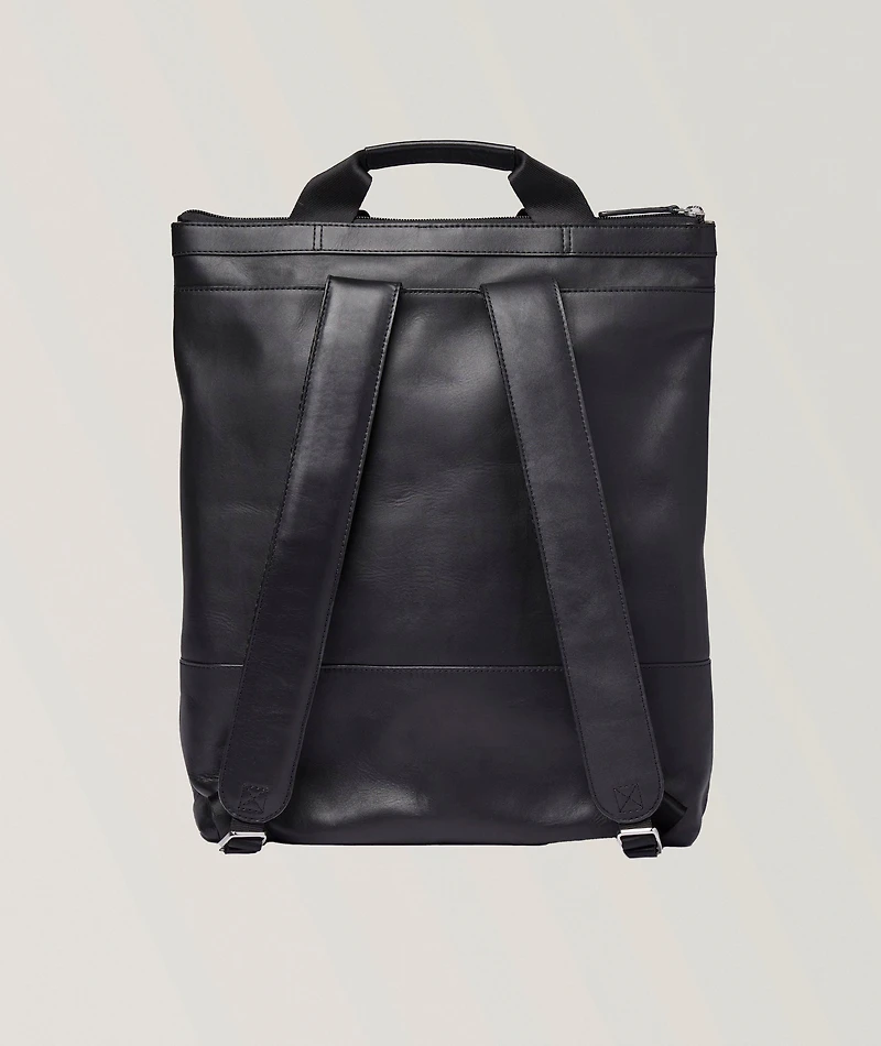 Beenie Leather Backpack Tote