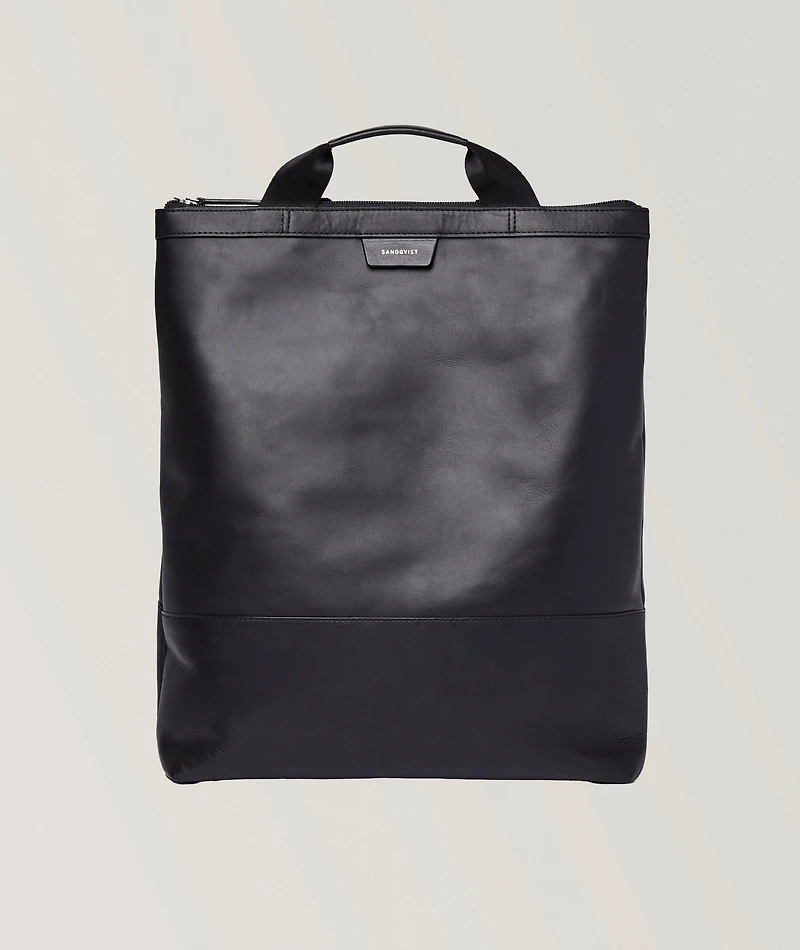 Beenie Leather Backpack Tote