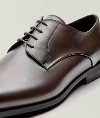 Parsons Burnished Leather Derby Shoes