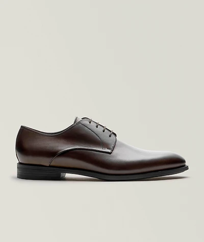 Parsons Burnished Leather Derby Shoes