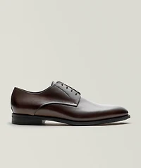 Parsons Burnished Leather Derby Shoes