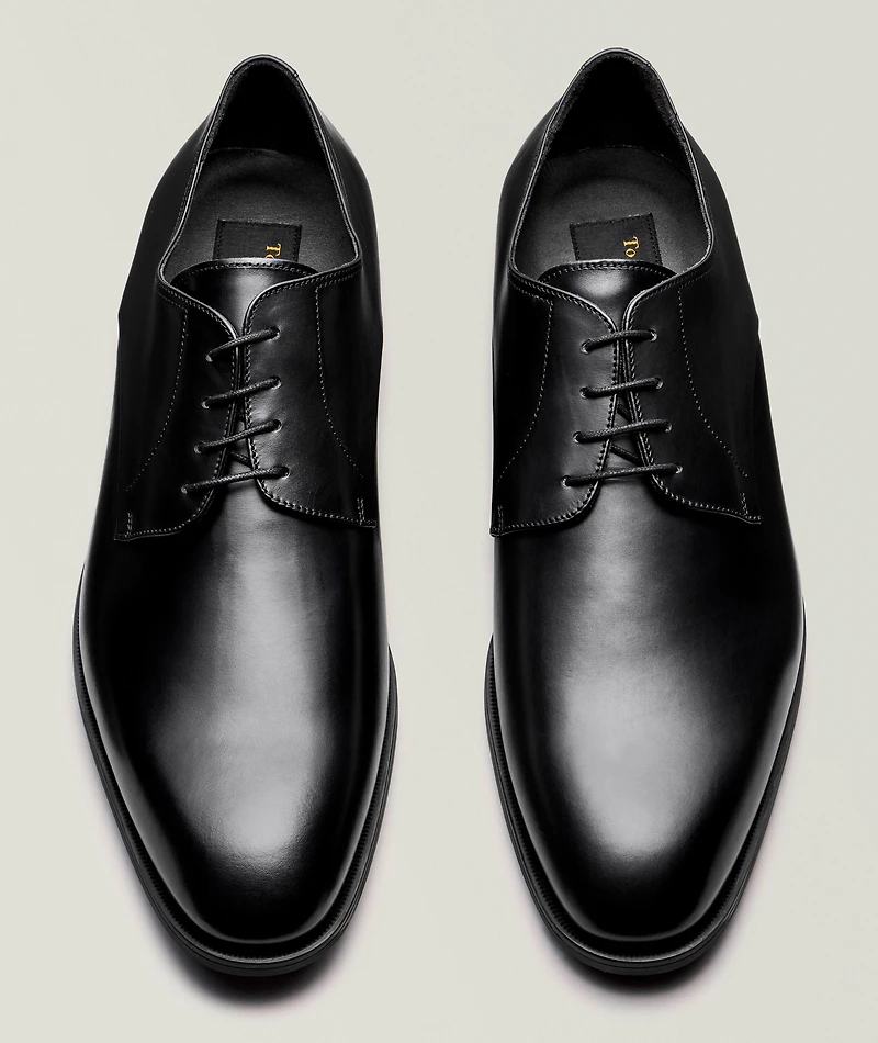 Parsons Burnished Leather Derby Shoes