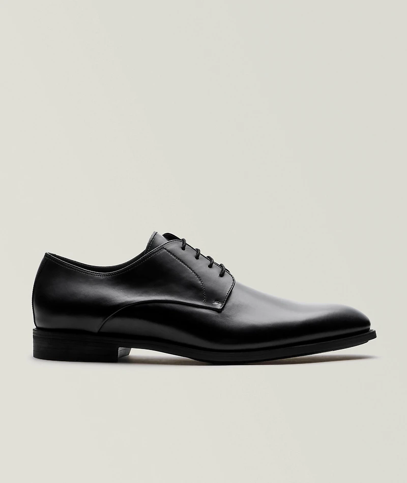 Parsons Burnished Leather Derby Shoes
