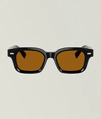 Jared Rectangular Acetate Sunglasses