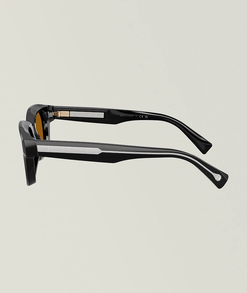 Jared Rectangular Acetate Sunglasses