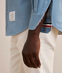 Denim Straight-Fit Shirt