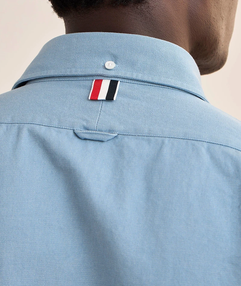 Denim Straight-Fit Shirt