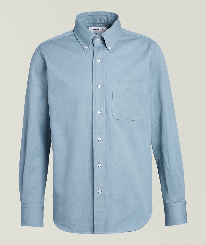 Denim Straight-Fit Shirt