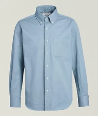 Denim Straight-Fit Shirt